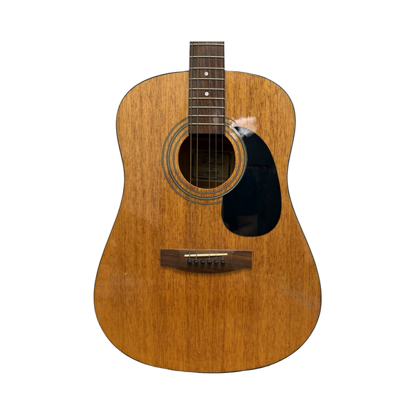 Used Harmony H-6341 Vintage Solid Top Acoustic Guitar Natural