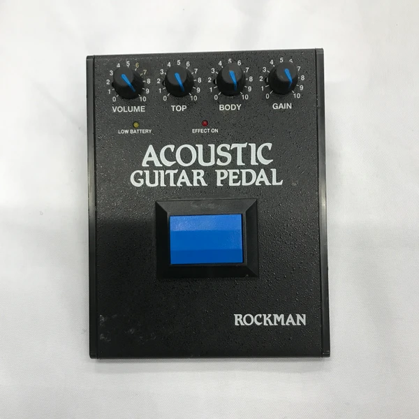 Used Rockman ACOUSTIC GUITAR PEDAL Vintage Distortion/Overdrive Pedal