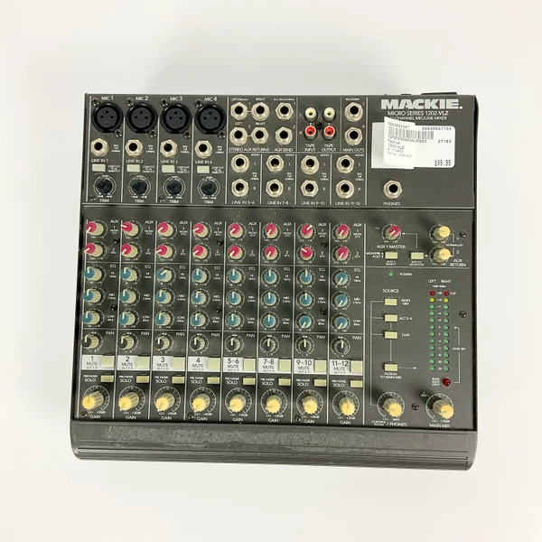 Used Mackie 1202-VLZ PRO Mixing Console