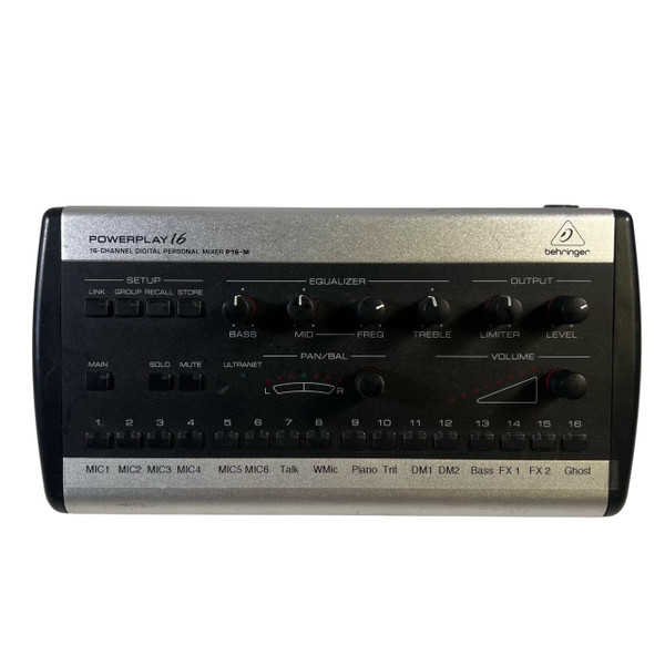 Used Behringer POWERPLAY P16-M NO A/C Compact Mixer