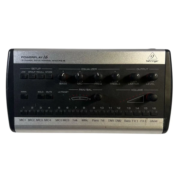 【中古】BEHRINGER パーソナルミキサー POWERPLAY P16-M 楽天市場】behringer p16-m powerplayの通販