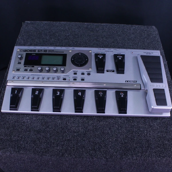 Used Boss GT-10B Bass Effects Processor Floorboard Effect