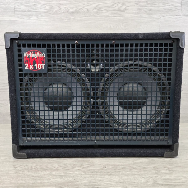 Used Gallien Krueger BLX 210 W/CARVIN SPEAKERS 2 x 10 Bass Guitar