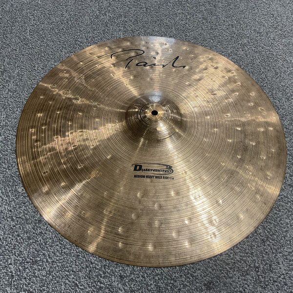Used Paiste DIMENSIONS DRY RIDE 20IN Ride Cymbal 20 Used Paiste DIMENSIONS DRY RIDE 20IN Ride Cymbal 20
