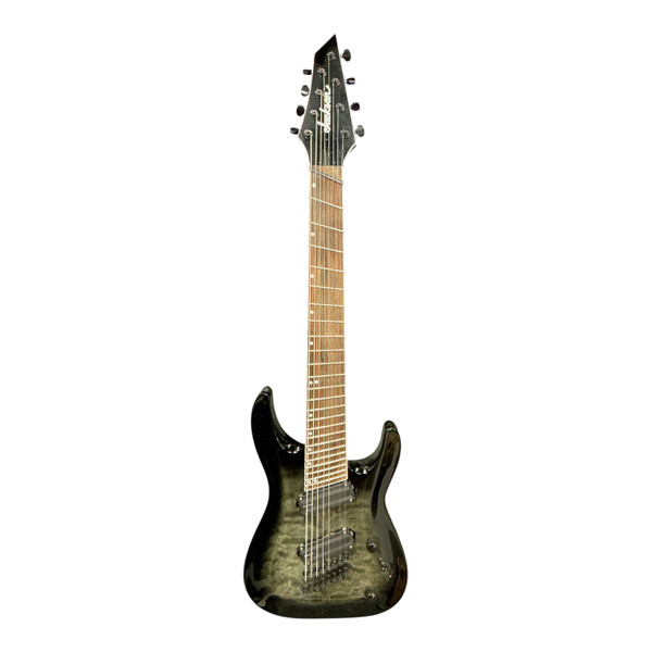 Used Grover Jackson RRCU50 V Modern Metal Electric Guitar Black 6