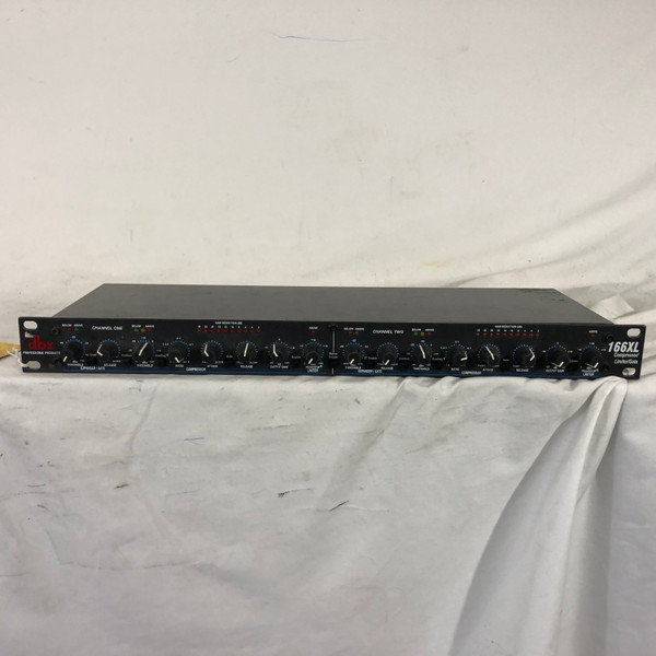 Used DBX 166XL DUAL CHANNEL COMPRESSOR Compressor