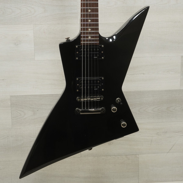 Used Dean Z X EXPLORER TYPE Pointy Electric Guitar Amber 6-String