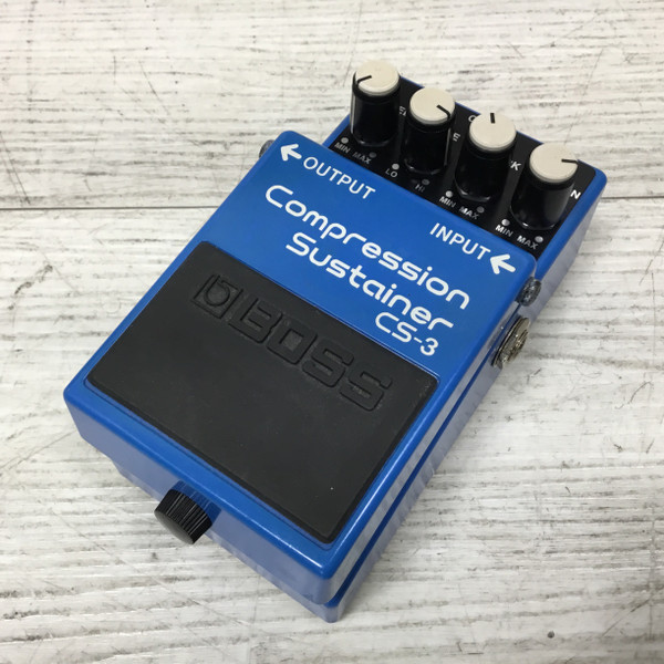 Used Boss CS-3 COMPRESSION SUSTAINER Compressor Pedal