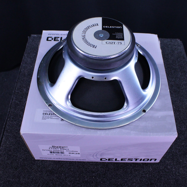 Used Celestion G12T-75 SPEAKER 1 x 12 Guitar Speaker Cabinet 1 x 12
