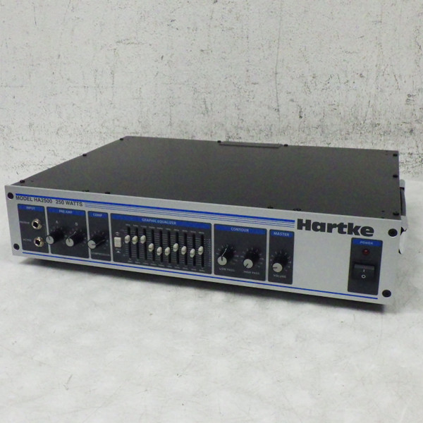 Used Hartke HA3500 Rackmount Bass Amplifier Head