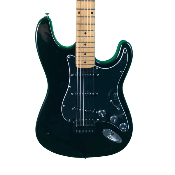 Used Squier BULLET STRAT Electric Guitar Black 6-String