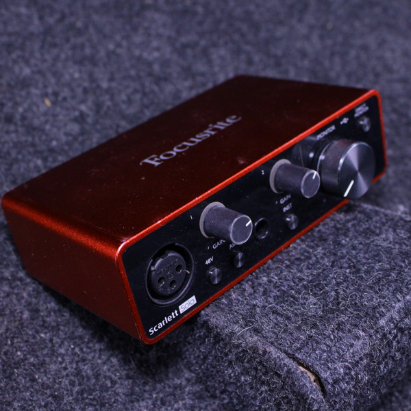 Used Zoom ZFX C5.1T Computer Interface 2 A/D Recording Inputs