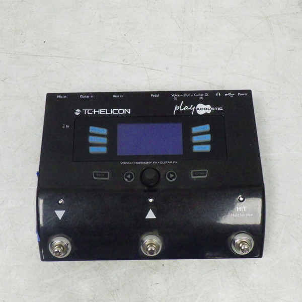 Used TC Helicon PLAY ACOUSTIC TC HELICON Pro Sound Effects Unit