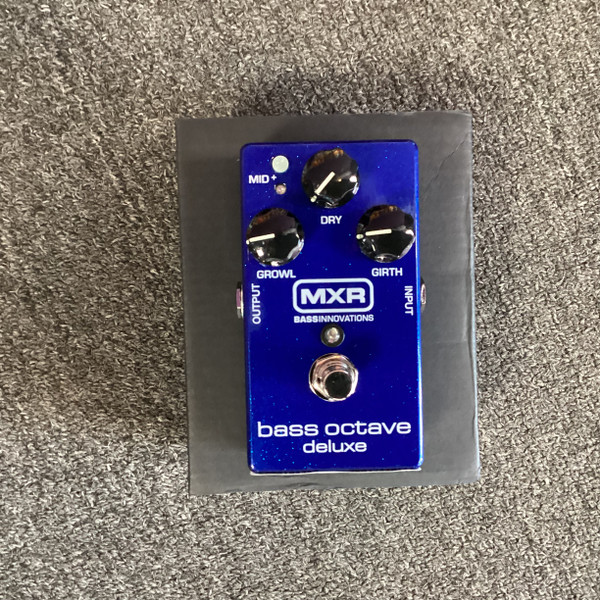 Used MXR BASS OCTAVE DELUXE M288 Pitch Pedal