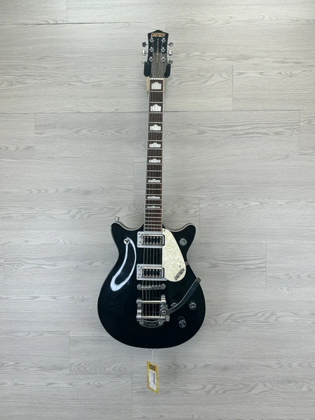 Used Gretsch G1921 Synchromatic Double Jet Electric Guitar Black
