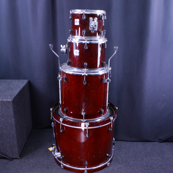 Used Mapex 5PC MARS CROSSOVER KIT AS-IS mis-matched bass drum spur
