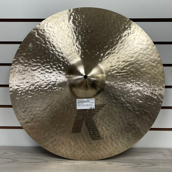 Used Zildjian 20IN K CUSTOM DARK RIDE Ride Cymbal 20