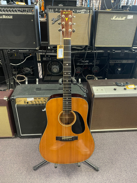Used Alvarez YAIRI DY-57 Vintage Solid Top Acoustic Guitar Natural