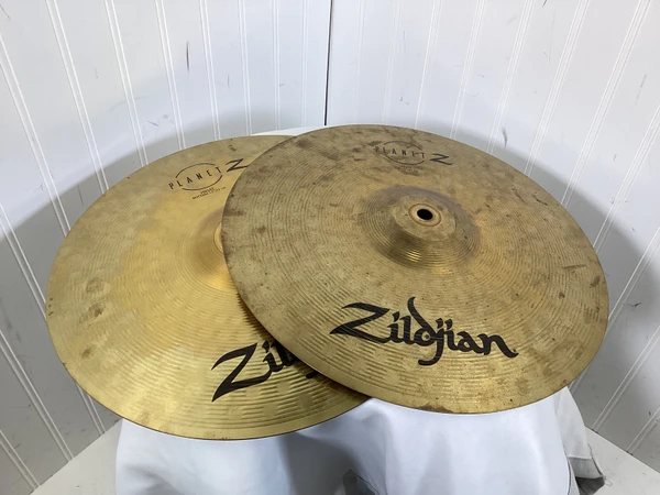 Used Zildjian 15IN VINTAGE HI HAT BOTTOM Hi Hat Cymbals 15