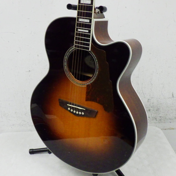 Used Aria FET-F2 ACOUSTIC ELEC F-HOLE Laminate Top Acoustic Guitar