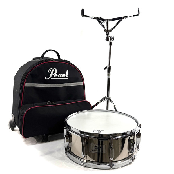 Used Pearl 13x3 Brass Piccolo Snare Metal Snare Drum 13