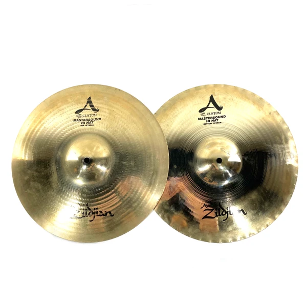 Used Zildjian 14 IN A CUSTOM PROJECTION TOP A BOTTOM Hi Hat