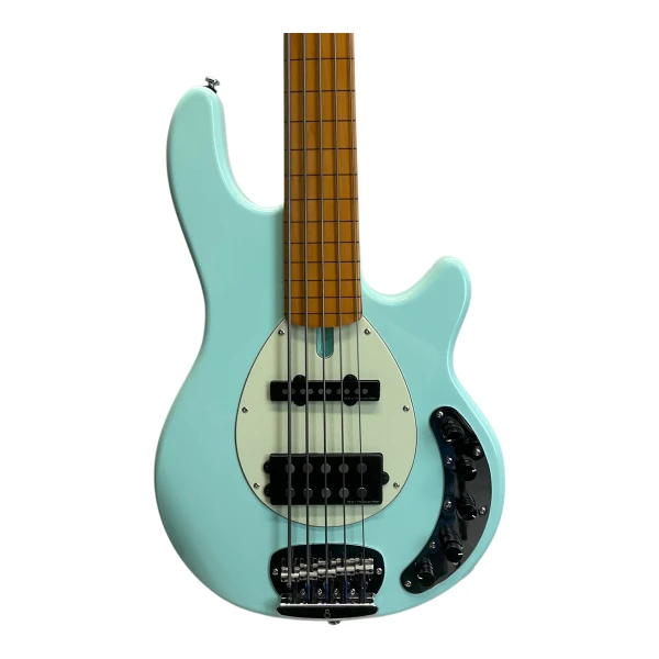 Carparelli 5弦エレキベース CF-5　グリーン Used CARPARELLI CF-5 5-STRING BASS GUITAR Bass Guitar Wood 5-String