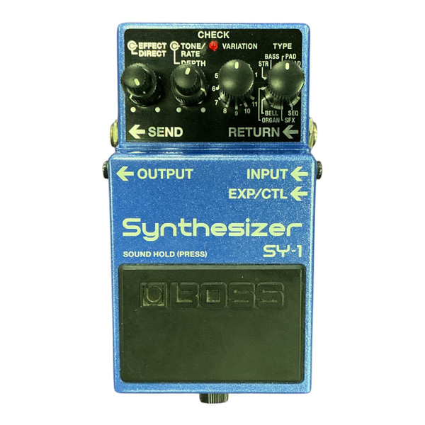 Used Boss SY-1 SYNTHESIZER Synthesizer Pedal