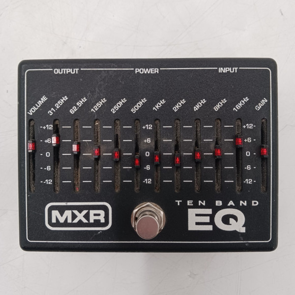 Used MXR SIX BAND EQ EQ Pedal