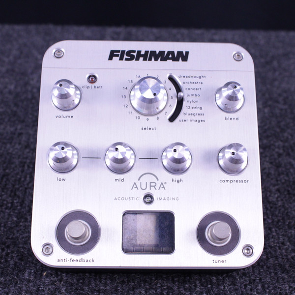 Used Fishman AURA SPECTRUM DI Accoustic PreAmp Pedal