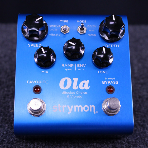 ギター Strymon - Ola dBucket Chorus & Vibrato Strymon Ola dBucket Chorus and Vibrato Pedal | Sweetwater