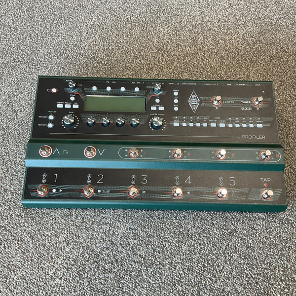 Used Kemper PROFILER STAGE WITH BAG Floorboard Amp Modeling + FX