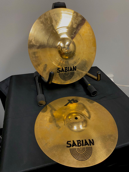 Used Sabian AA Series Rock Hats Bottom Cymbal - 14-inch