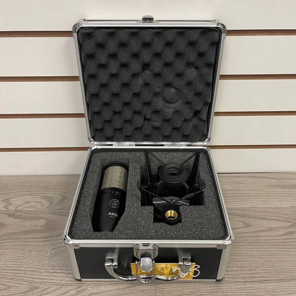 Used Akg C1000S CONDENSOR MICROPHONE W CASE Condenser Microphone