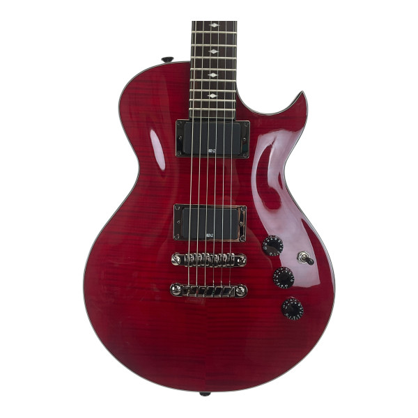 美品✨Fernandes エレキギター Burny SRLC-55 送料無料 Burny SRLC-55 BLK バーニー レスポールカスタム fernandes