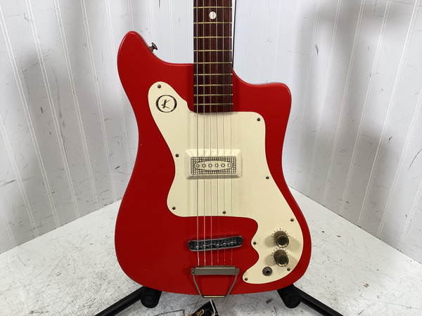 Used Vox METEOR V233 Vintage Electric Guitar Red 6-String