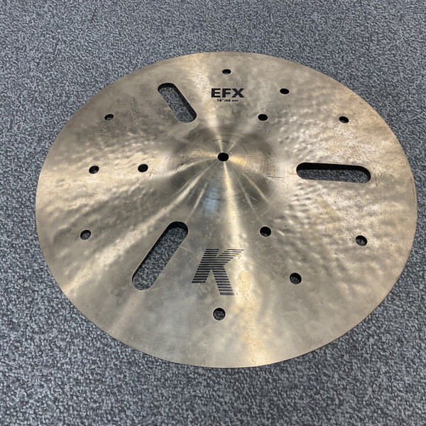Used ZILDJIAN K 18 EFX CRASH