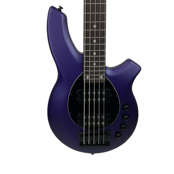 Used Legator HB5SS HELIO SUPER SHRED Bass Guitar Black 5-String