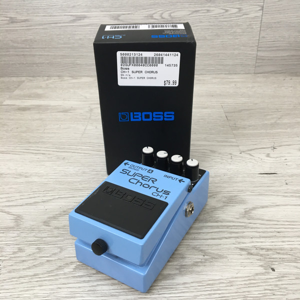 BOSS CH-1 SUPER Chorus 台湾製 Used Boss CH-1 SUPER CHORUS Chorus Pedal
