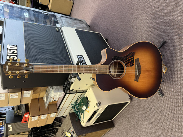 Used Taylor 314CE-SE ACOUSTIC ELECTRIC Solid Top Acoustic Guitar Sunburst