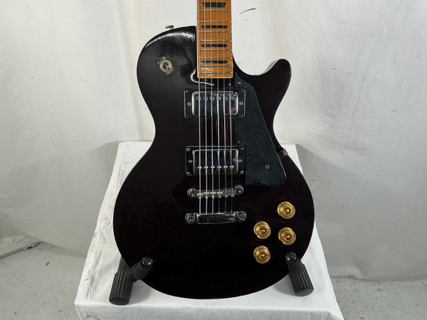 Used Epiphone LES PAUL JUNIOR BLACK SPARKLE LP Type Electric