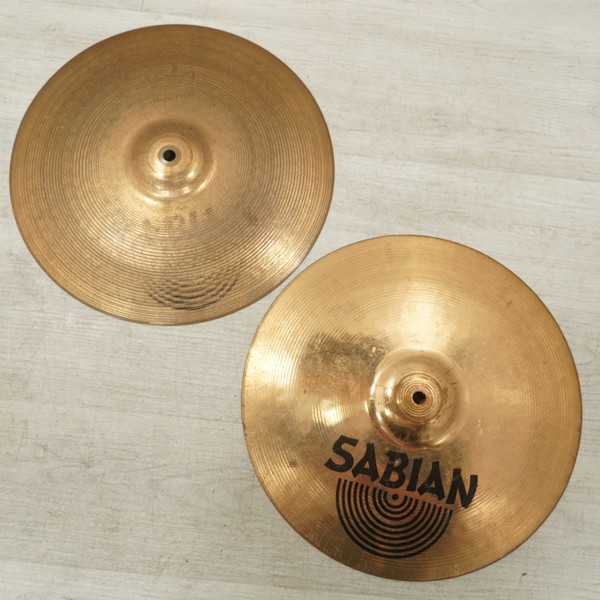 はち Used Zildjian PLANET Z Hi Hat Cymbals 14