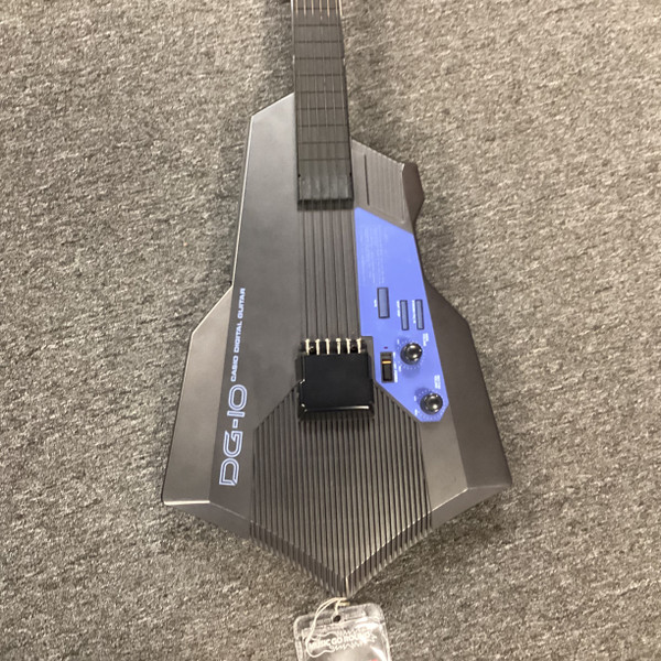 Used CASIO DD-10 REPAIR Electric Guitar Black 6-String
