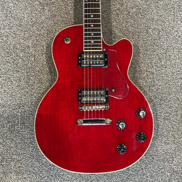 Used Eastwood AIRLINE H44 DLX LP Type Electric Guitar Orange 6-String