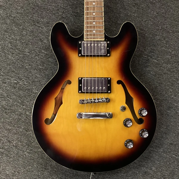 Used Ibanez ASV93-TDL 5B-01 Semi-Hollow Electric Guitar Sunburst 6