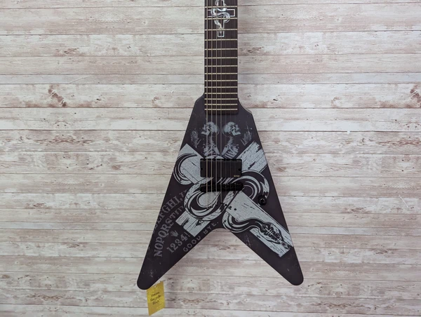 Used Epiphone 2006 58 REISSUE KORINA FLYING V EBONY Pointy