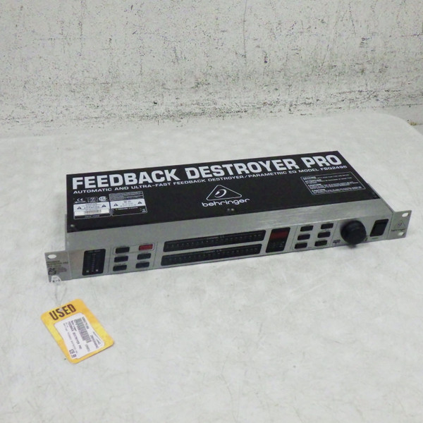 Used Behringer FEEDBACK DESTROYER PRO Pro Sound Effects Unit