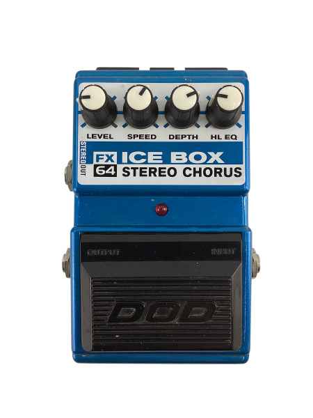 Used DOD FX64 ICE BOX STEREO CHORUS Chorus Pedal