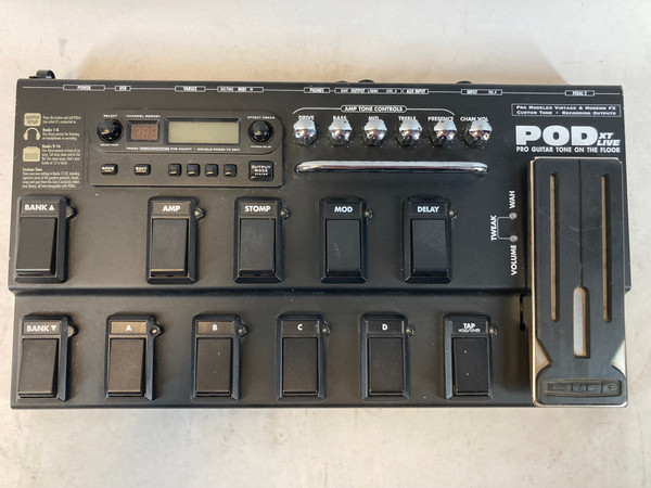 Used Line 6 POD X3 LIVE W/AC Guitar Effect