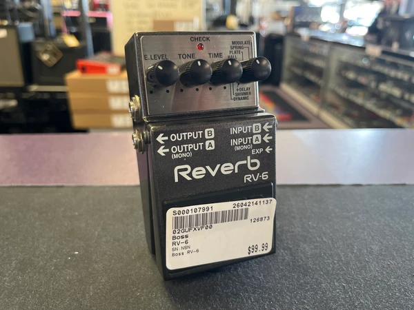 Used BOSS RV-5 DIGITAL REVERB Guitar Pedal